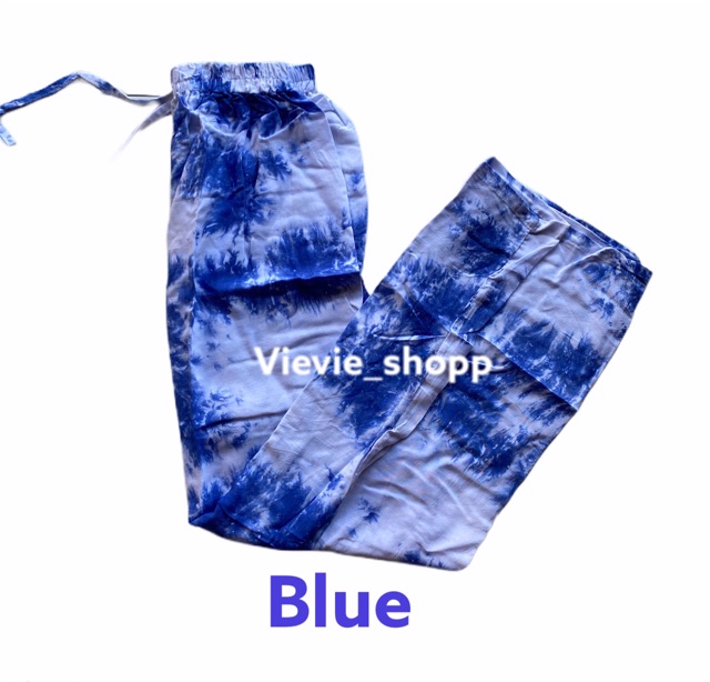 Celana Kulot Wanita/ Celana Kulot Murah/ Celana Wanita Kulot Murah/Celana Wanita Rayon Tie Dye Jumbo