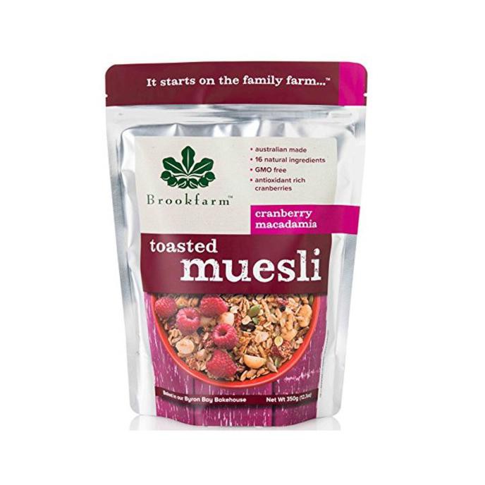 

(COD) BROOKFARM TOASTED MUESLI C/BERRY MC 350G