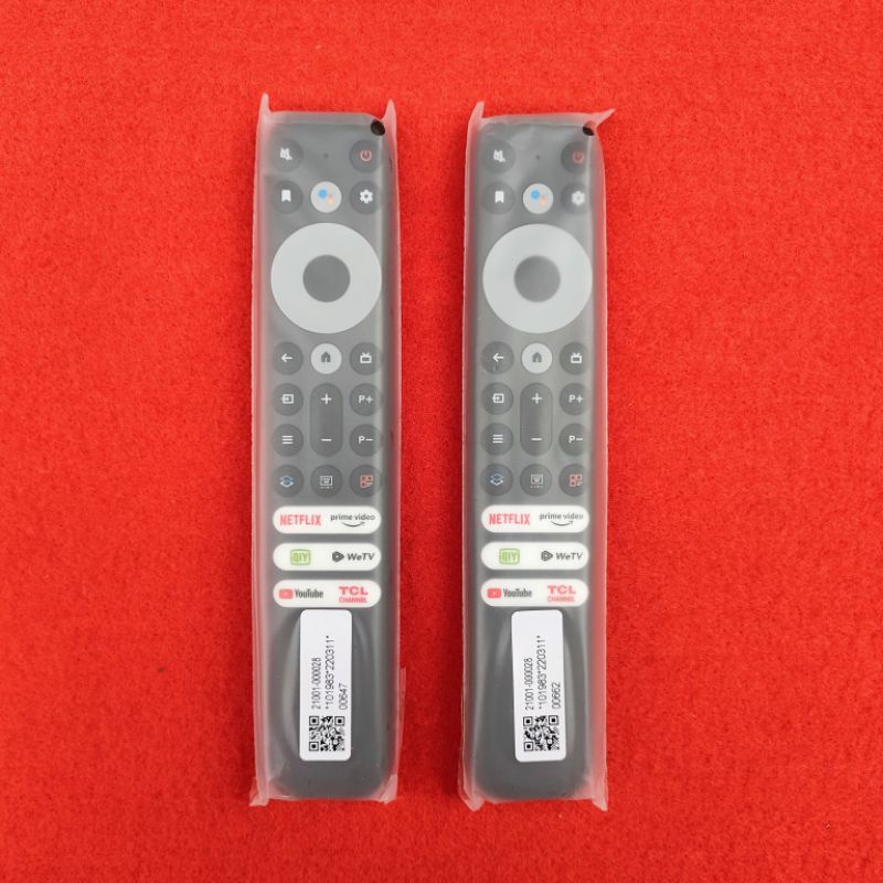 REMOT REMOTE TV TCL ANDROID SMART TERBARU ORIGINAL