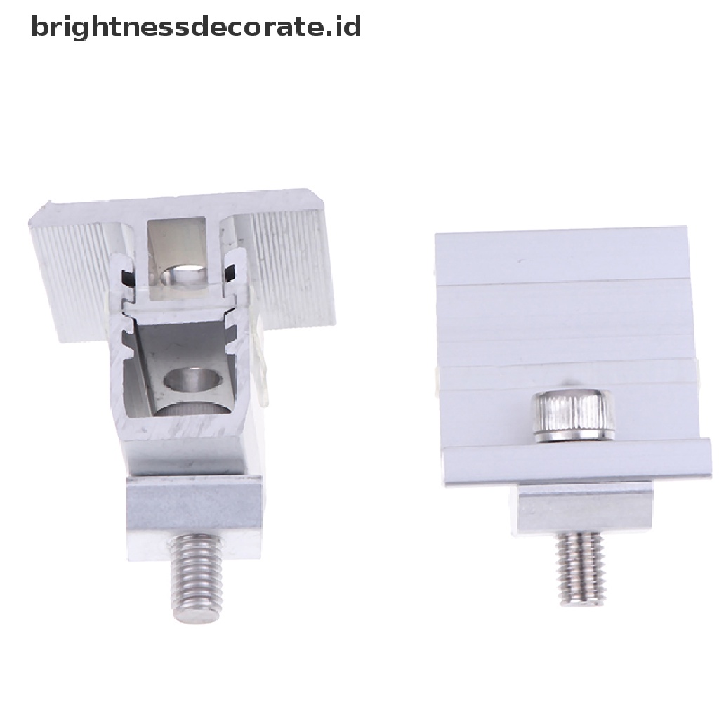 Bracket Klem Adjustable 19mm - 55mm Untuk Panel Surya