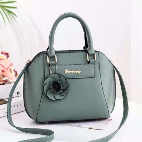 GI 1128 RISCE TAS HAND BAG GANTUNGAN BUNGA IMPORT WANITA CEWEK PEREMPUAN JAKARTA