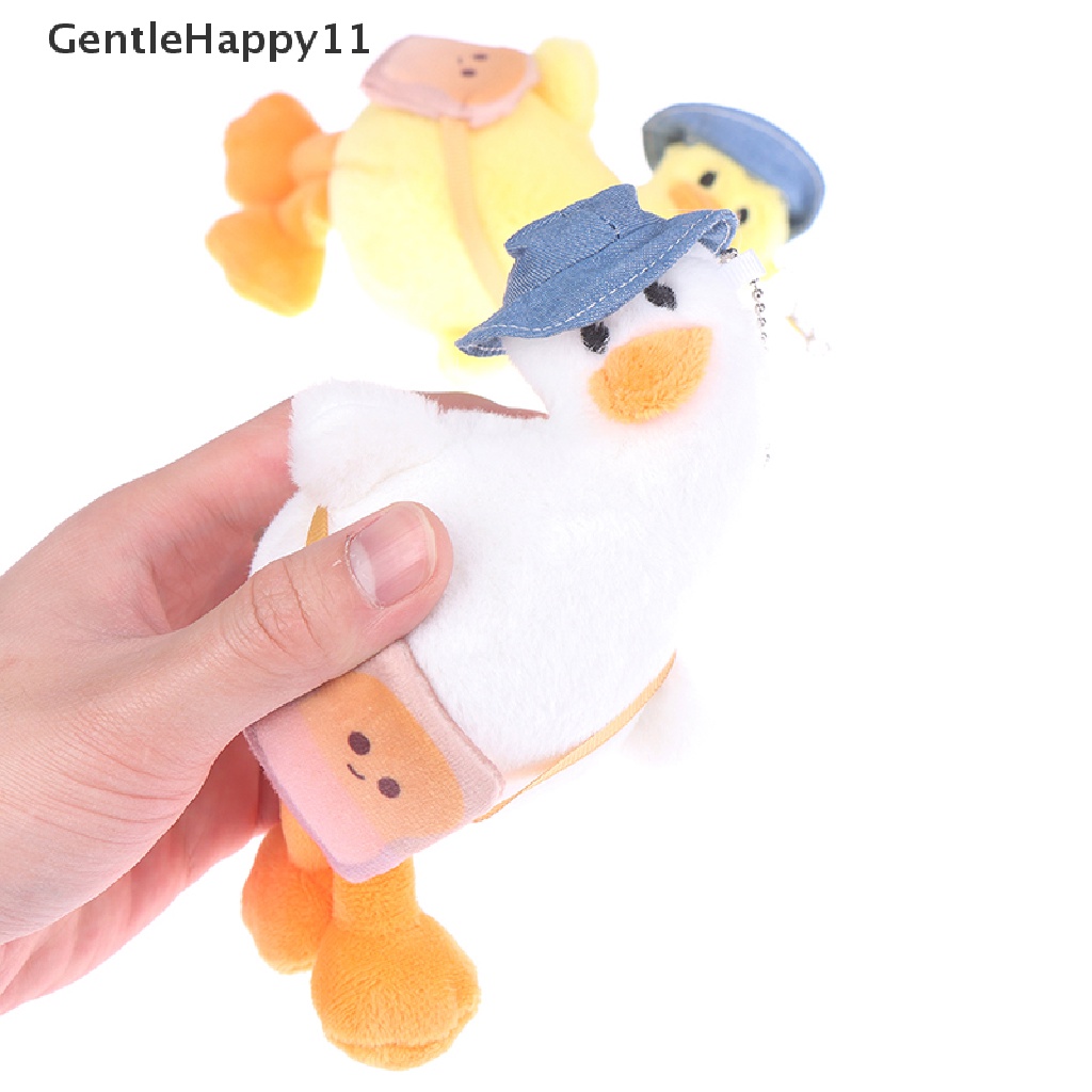 Gentlehappy Gantungan Kunci Boneka Bebek Bahan Plush