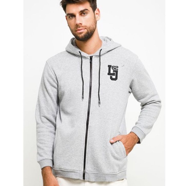 Jaket Hoodie Pria Original Lois MJK157 / KSLS2030