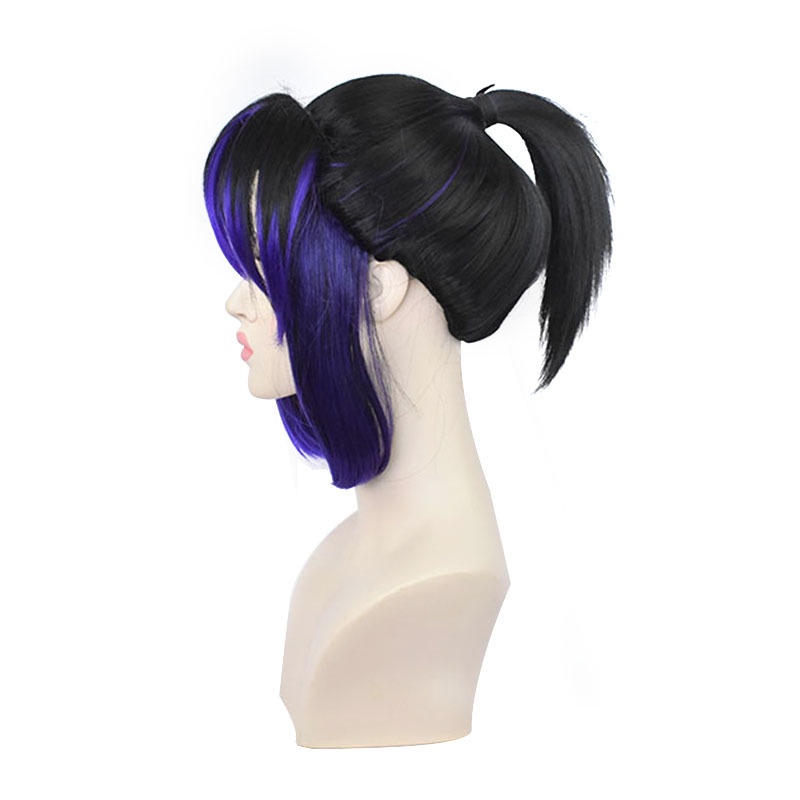 LOL-68 wig kanao kochou shinobu kimetsu no yaiba rambut palsu cosplay  demon slayer