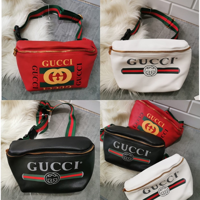 Waistbag Gucci import ada no seri waist bag wanita dan pria import tas selempang gucci