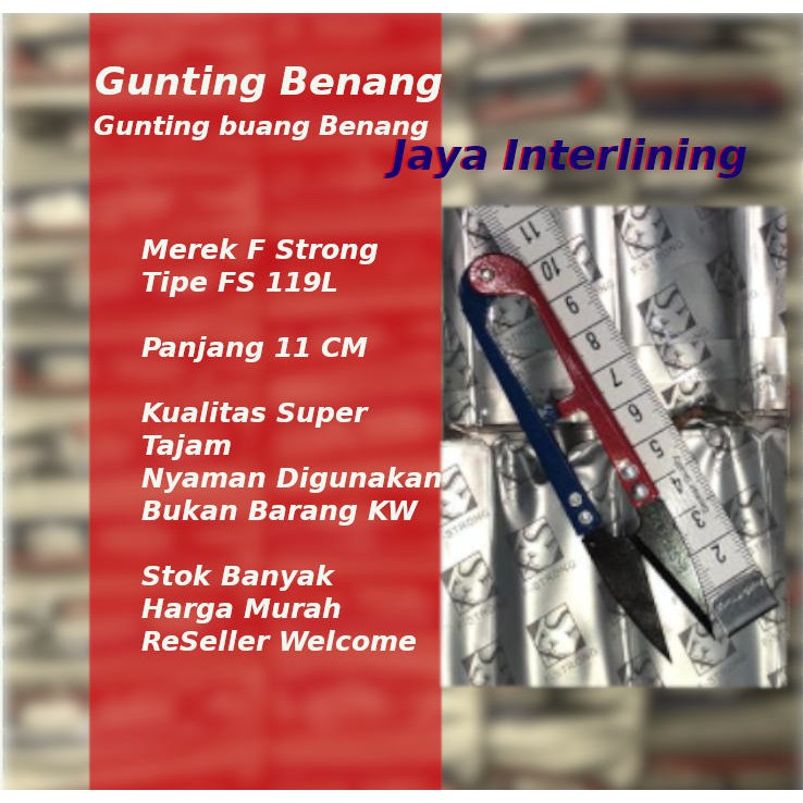 Gunting Buang Benang / Pemotong Benang / Gunting Benang