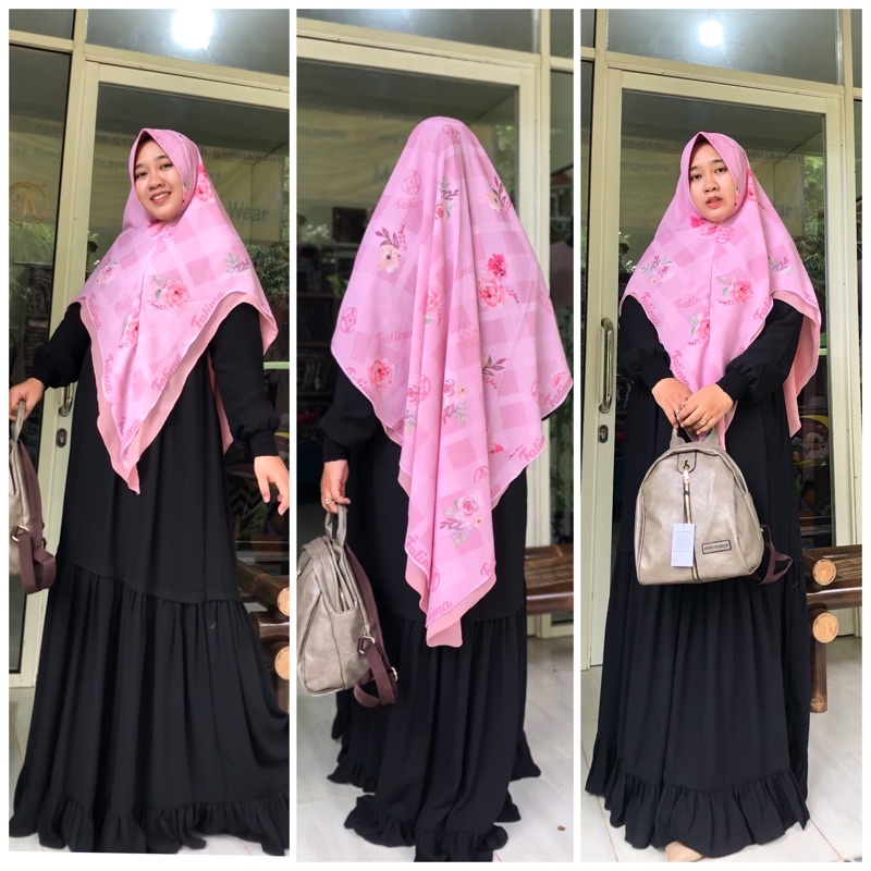 Fiorenza Khimar Printing by Fatima syari