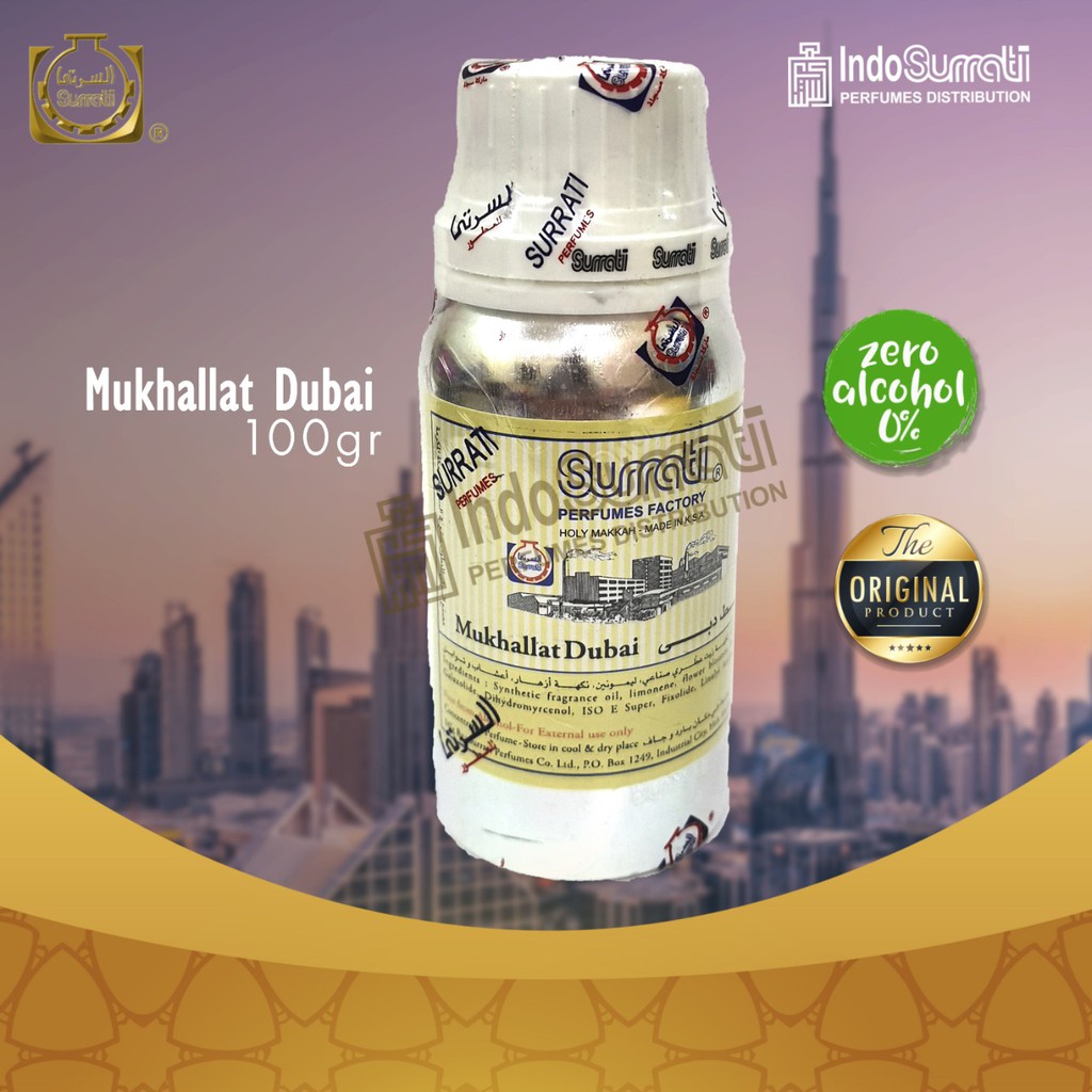 Parfum MUKHALAT DUBAI  100gr | Surrati Perfumes | Bibit Minyak Wangi