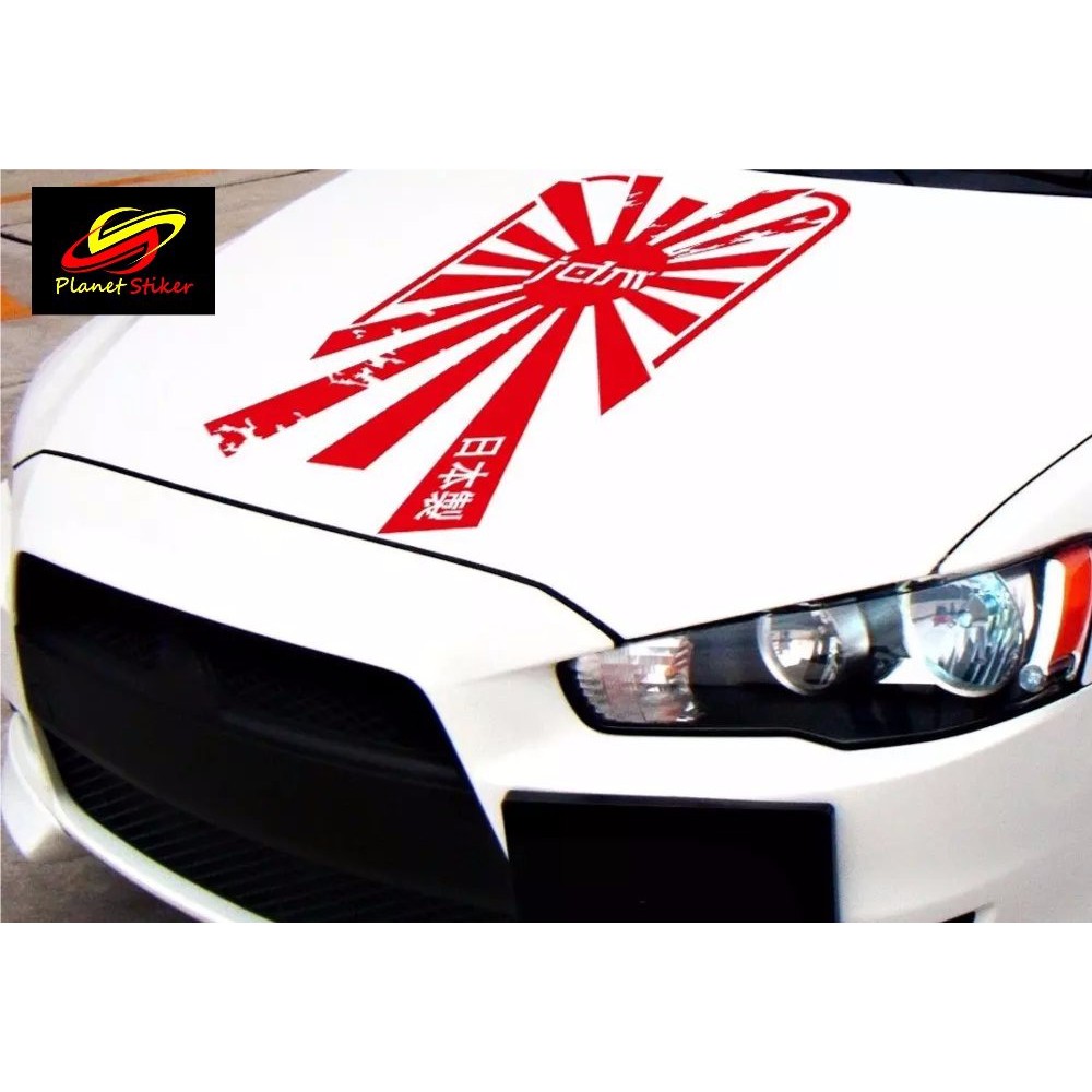 Stiker Kap Mobil Jdm Sticker Cutting Murah Mewah Garansi Shopee