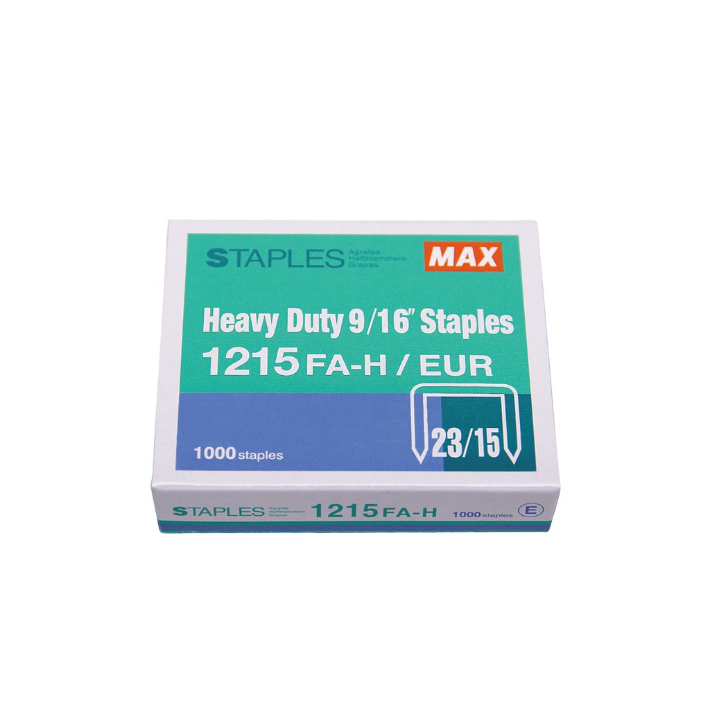 

REFILL ISI STAPLES HEAVY DUTY 9/16" 1215 FA-H/EUR 23/15 MAX 顶书针