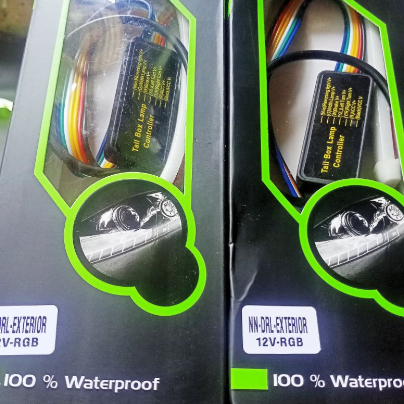 Lampu Mobil Bagasi SEIN STOP REM Tail light RGB 12 Volt