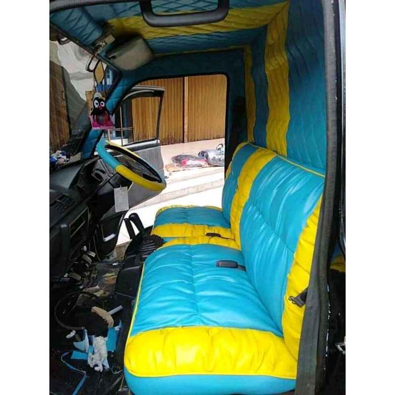 (Free 3 Aksesoris) Sarung jok mobil plafon pelindung kabin sarung pintu Full Interior Carry T120ss P