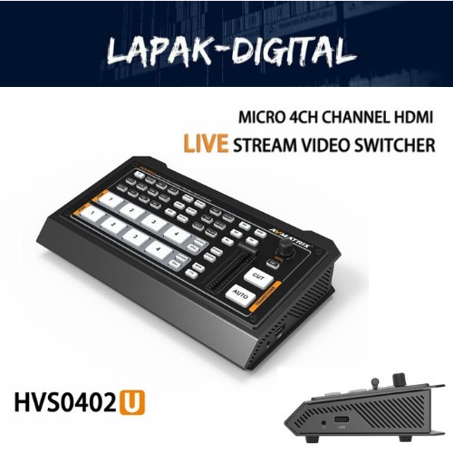 AVMATRIX HVS0402U SWITCHER 4HDMI