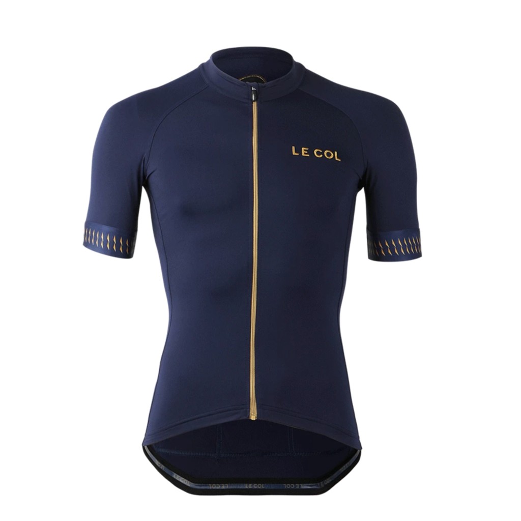 LE COL PRO JERSEY - NAVY - BAJU JAKET SEPEDA