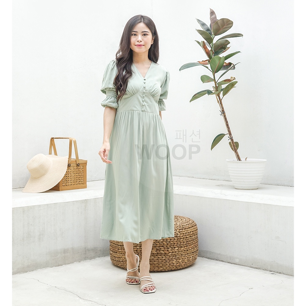 Cherry Snow Casual Dress Wanita