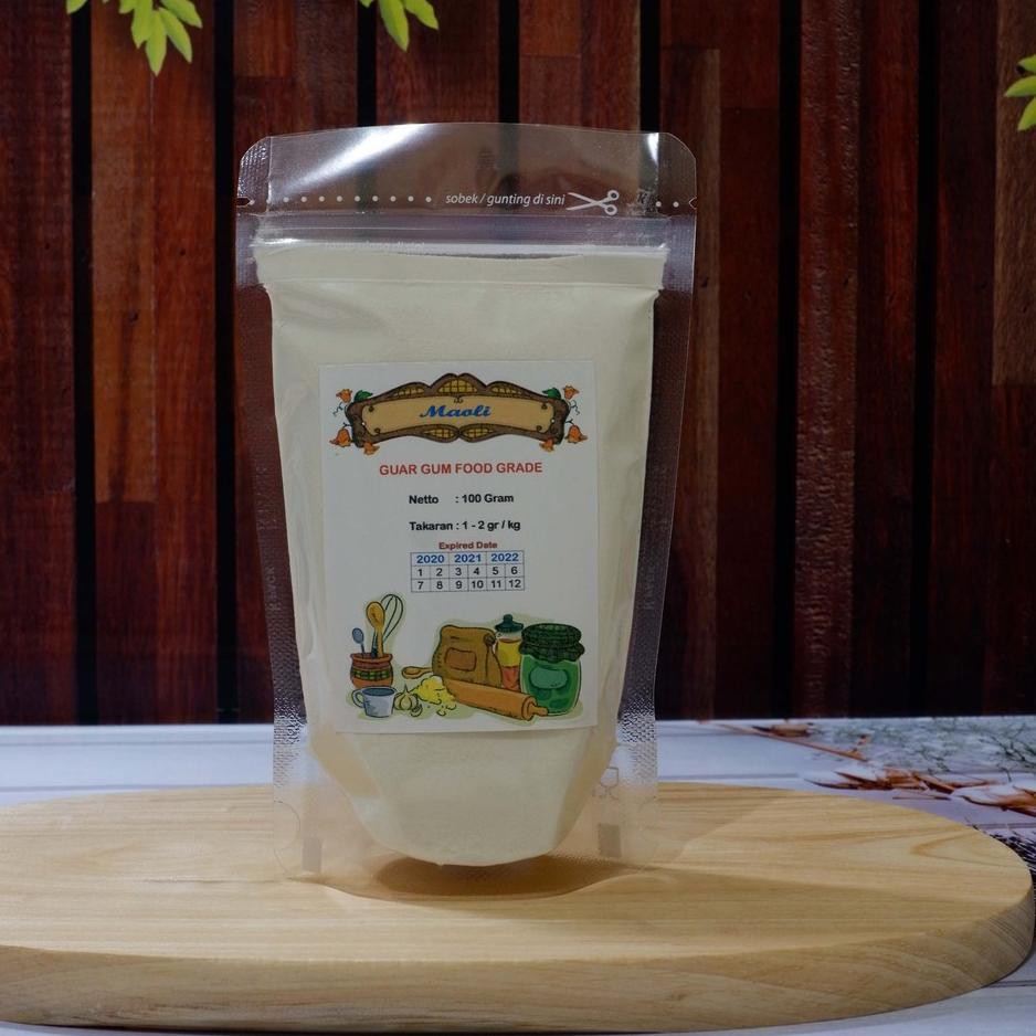 

T3rreadyGuar Gum Food Grade 100 gram / Guargum Pengental makanan / Guargum Barrel O Slime C3p@tS Dap