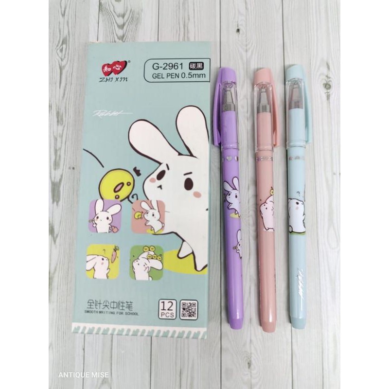 

pen gel zhi xin 2961 rabbit