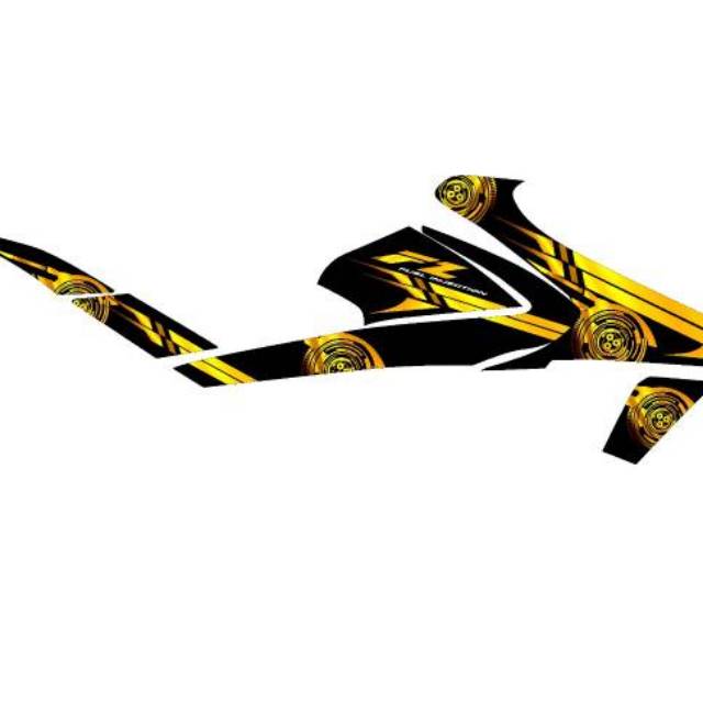 Striping Motor Vixion R All New VVA  Semi decal vixion r keren   stiker vixion r keren termurah