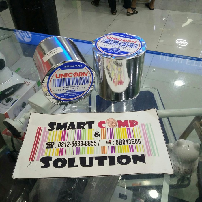 Promo Kertas Printer Thermal 80x80mm Unicorn Orifice terbaik