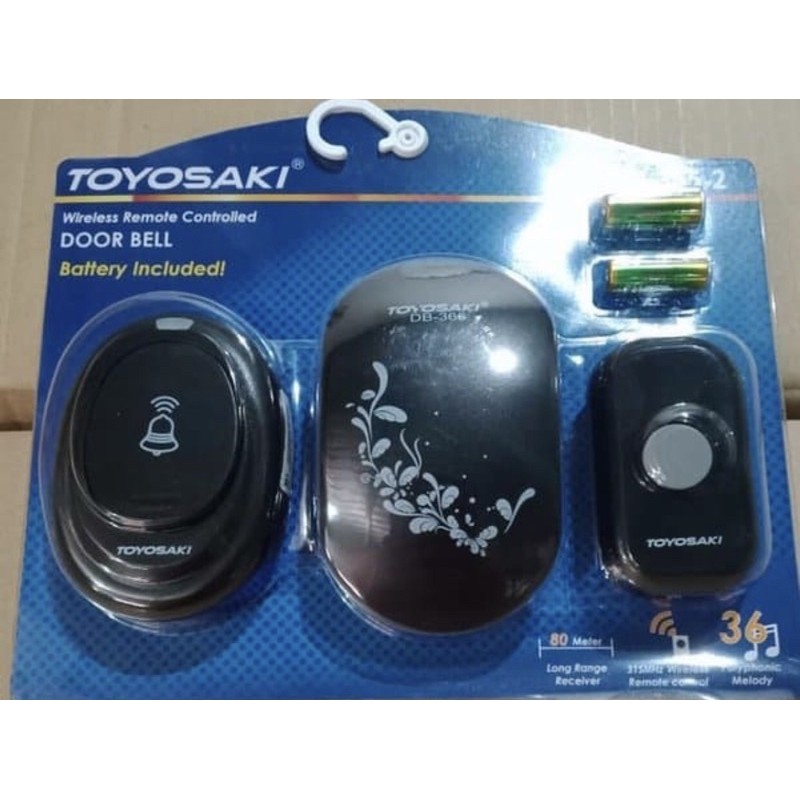 Bel pintu Bel rumah wireless waterproof door bel Toyosaki SM 365-2