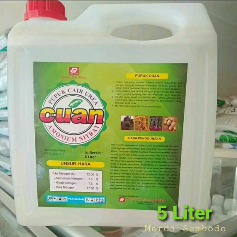 Urea Cair CUAN 5 Liter Ammonium Nitrat