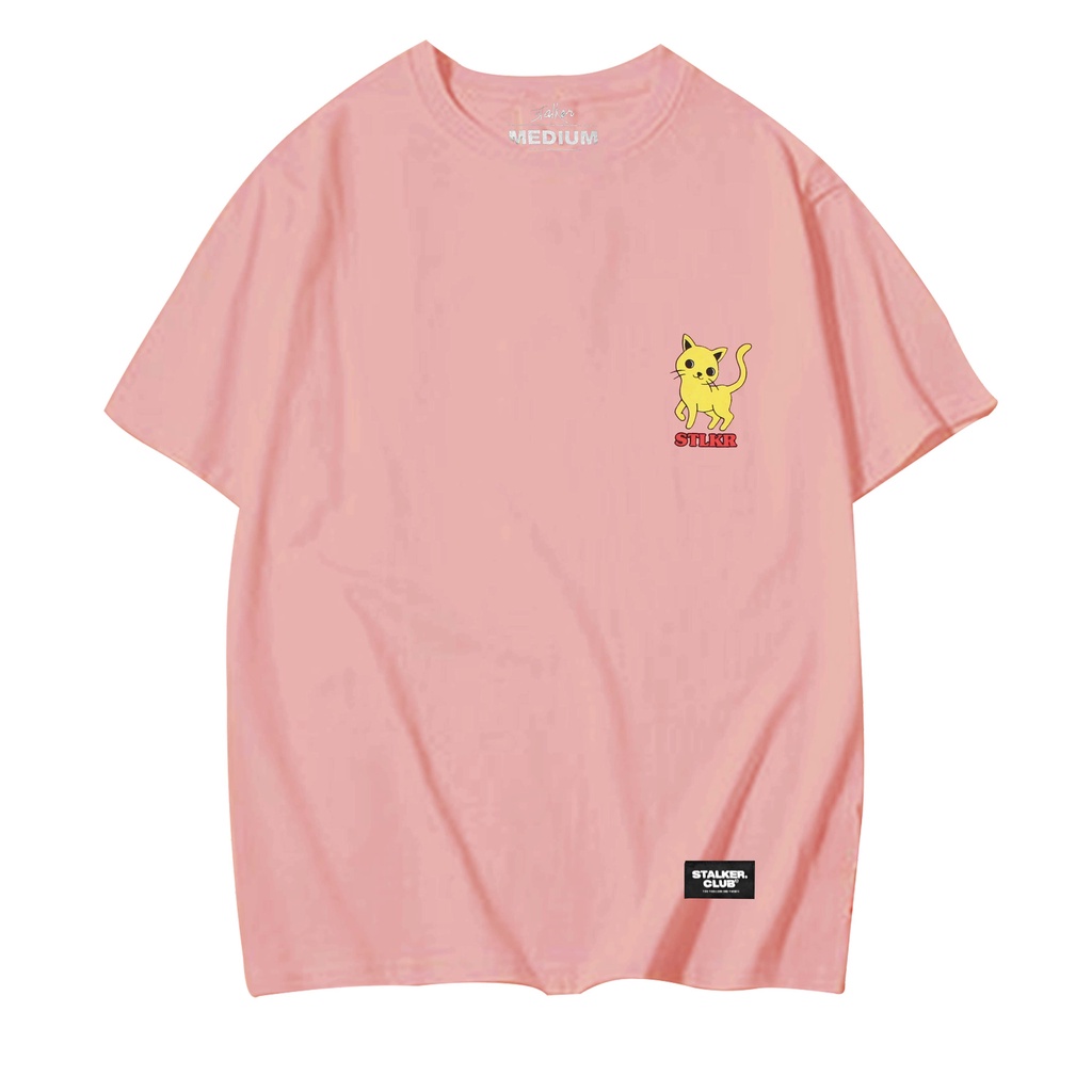 Stalker Kaos / T-Shirt Stalker - Cat Pink