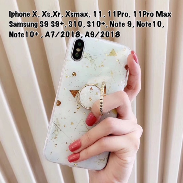 Confetti Triangle Samsung  S9 S9+ Note 9 S10 Plus 10 a7/2018 a9 2018 Iphone X Xr XsMAX 11 11 pro max