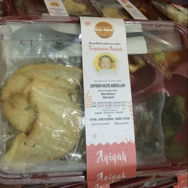 

Cetak roller label pengikat penggulung box makanan bento murah