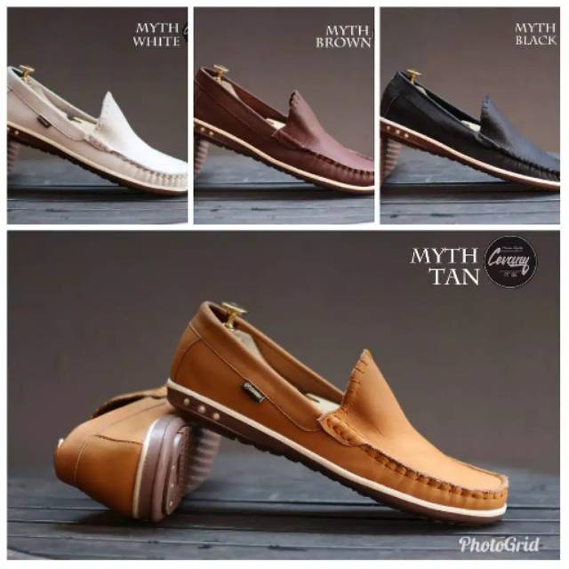 Sepatu Kulit Cevany Myth kulit