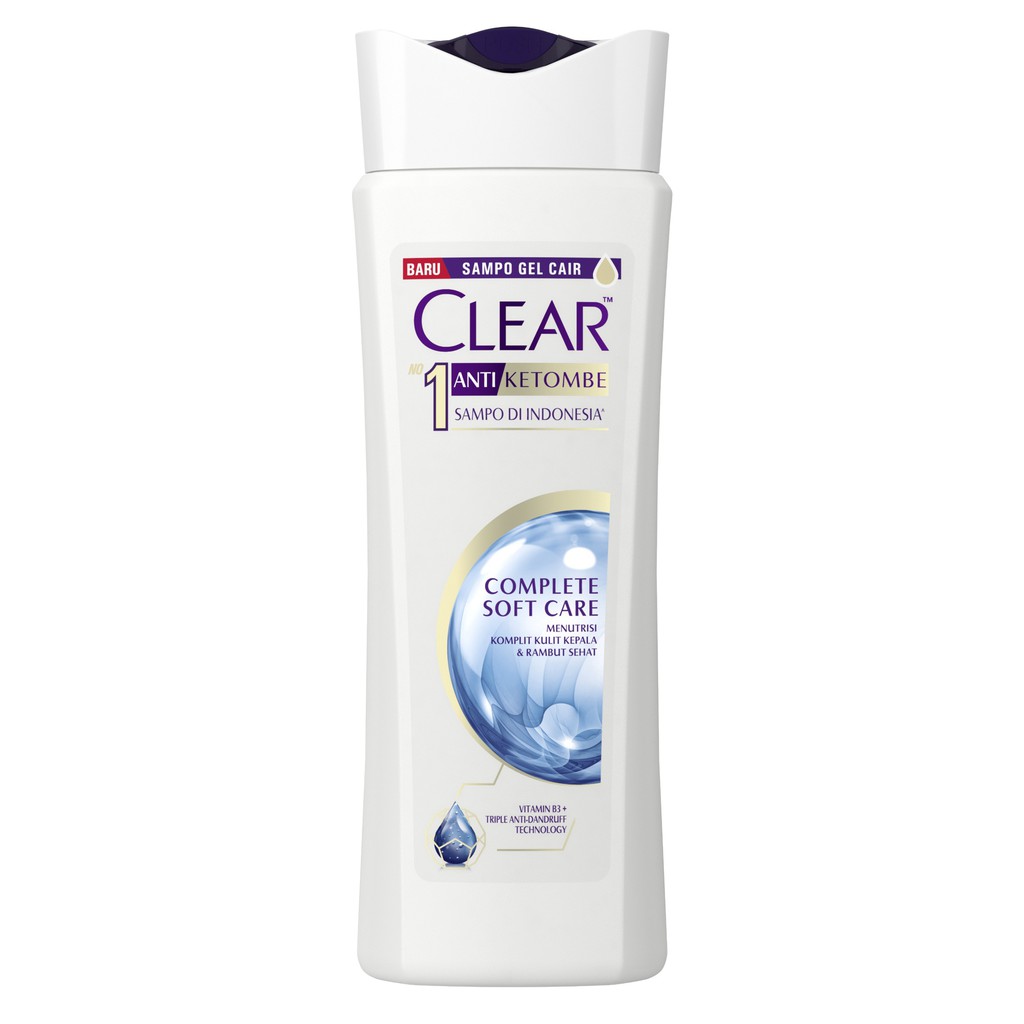 Clear Shampoo Complete Soft Care Perawatan Kulit Kepala Anti Ketombe