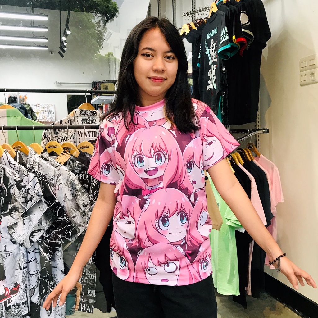 Tshirt Anya Forger Expression Anime Manga Spy x Family Premium Unisex