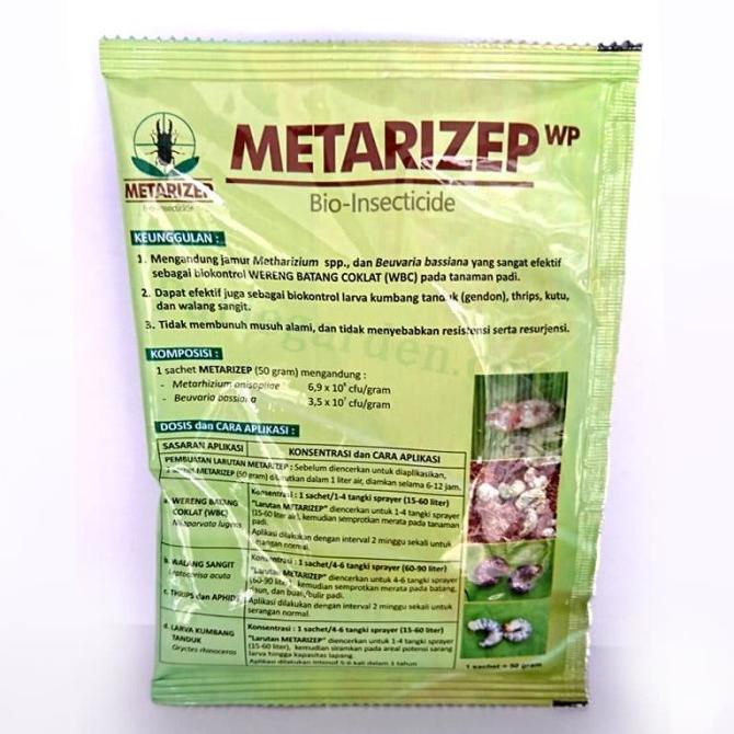 Bio Insektisida Metarizep 50 Gram termurah