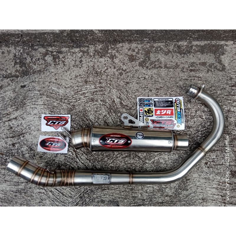 KNALPOT CTS KOMPETISI CB GL MP TIGER