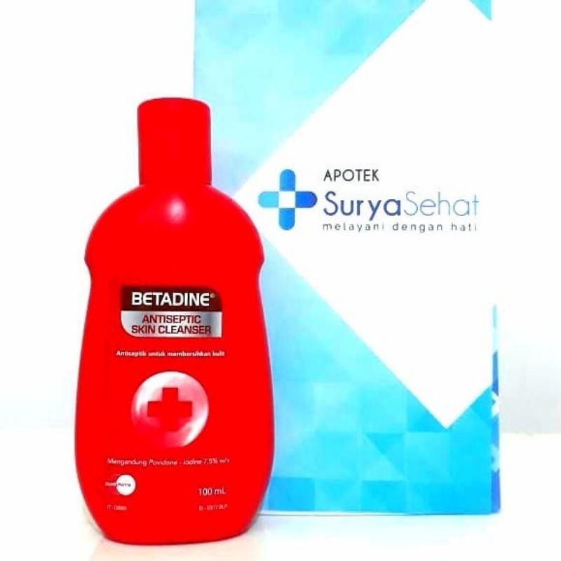 Betadine Antiseptic Skin Cleanser 100ml