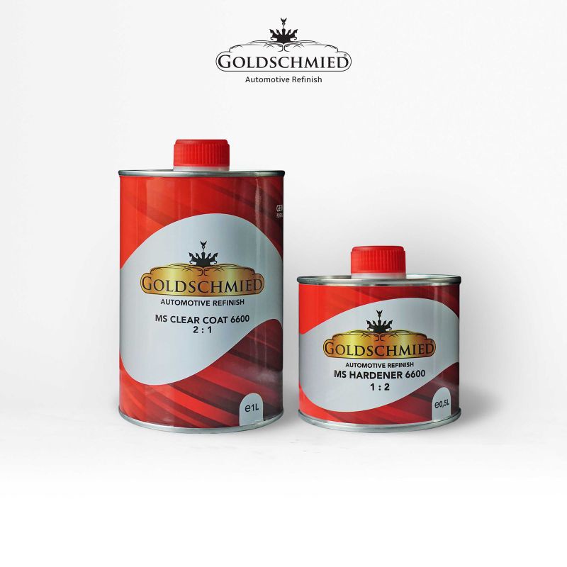 Clear Coat Ms 6600 Goldchmied 1.L Hardener 0.5L 2:1