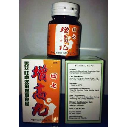 DASYAT DRAGONREAR TIENCHI ZHENG GOO WAN UNTUK TINGGI BADAN 