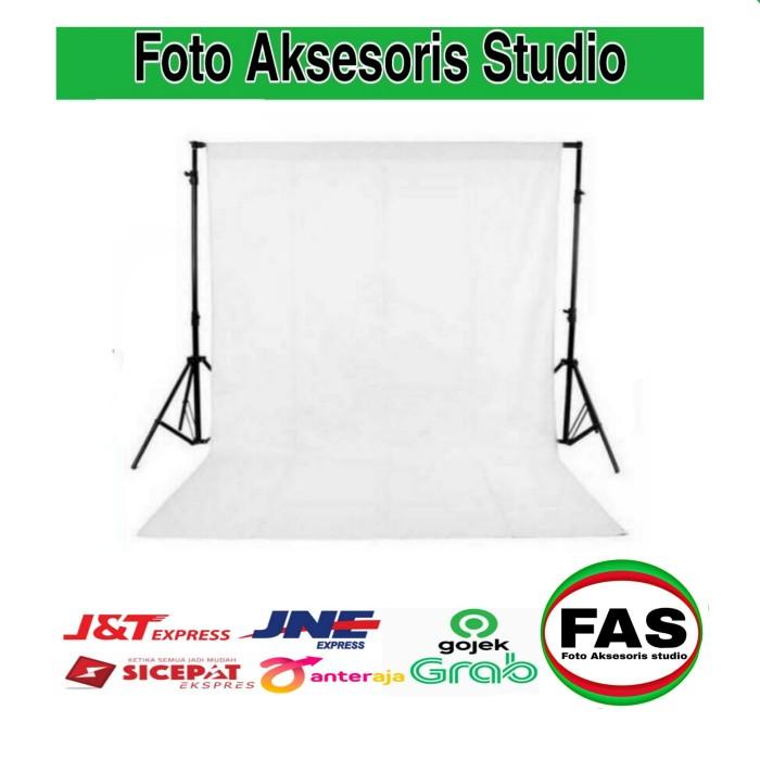 Background Warna Putih Polos 3 X 6 M Foto Studio