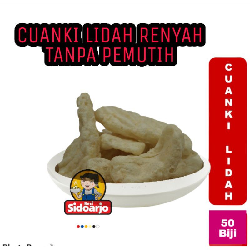 Jual Lidah Cuanki Isi 50pc Toping Baso Aci Seblak Khas Garut