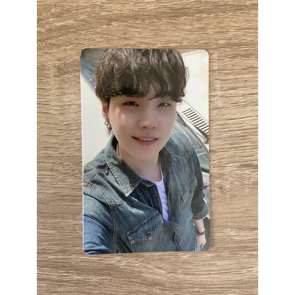 Yoongi suga BTS album butter POB pc photocard and tin case