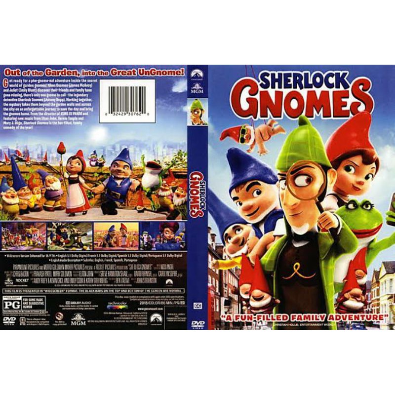 Kaset Film Kartun Sherlock Gnomes