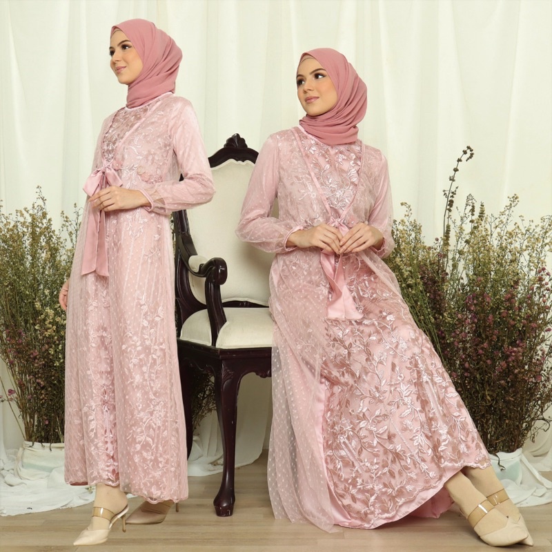 Elyana Dress Dustypink