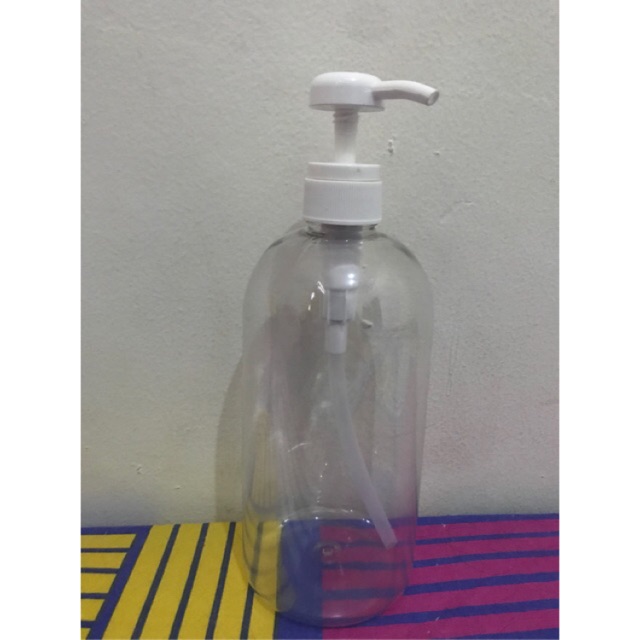 Flash Sale Botol Bening Dan Hdpe Tutup Pump Ukuran 1000 Ml aKypkOgsZk5n8m