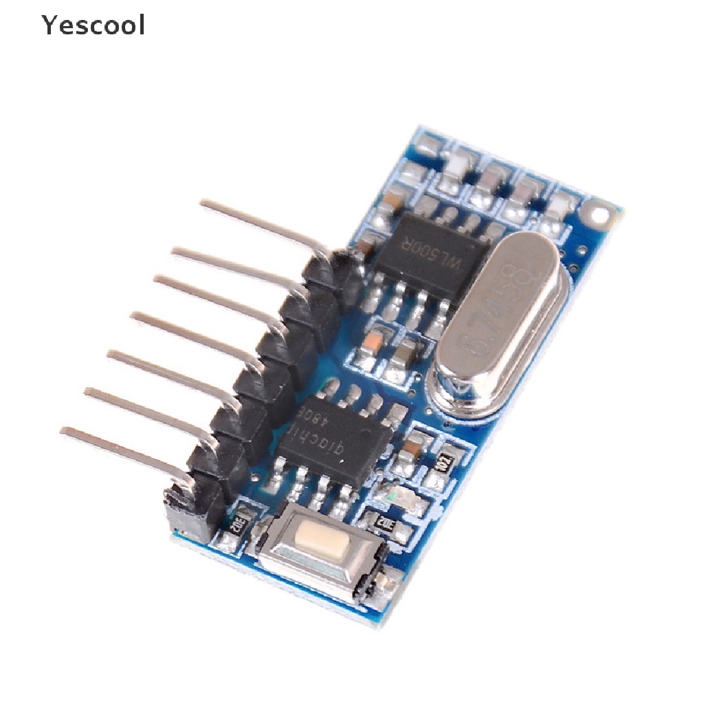 Yescool Modul Decoder Penerima Kode Wireless RF 433mhz 1527