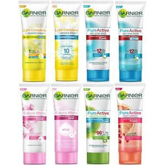 ★ BB ★ GARNIER Light Complete Brightening | Pure Active | Sakura White Foam | Scrub | GEL 100ML