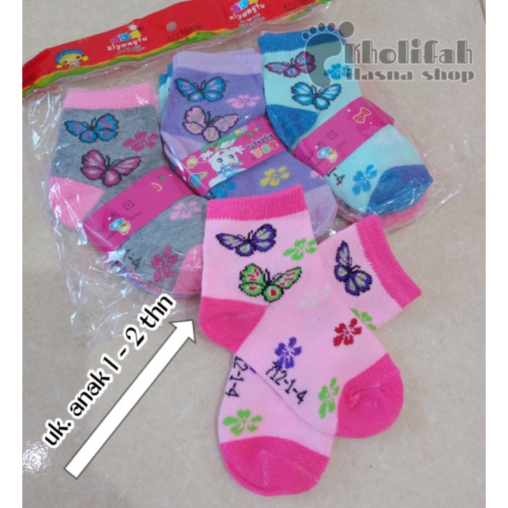 kaos kaki beby 1-2 thn