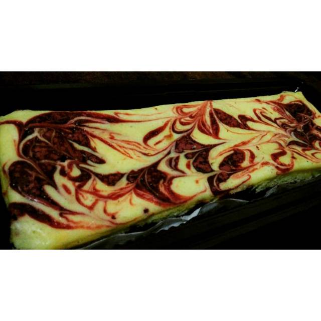 

Adler's Baker Red Velvet Cream Cheese Brownies 30x10