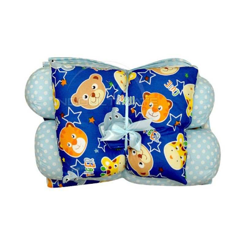 3in1 Baby Bed Set Bedcover BABY LEON Bantal Guling Kasur Alas ompol Matras Tidur bayi  waterproof