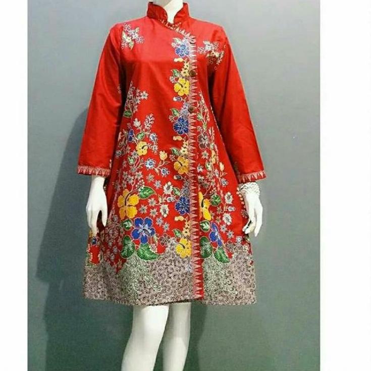[EM748] TUNIK BATIK BUSUI CANTIK KEKINIAN BAJU BATIK WANITA MODERN TERLARIS 482CQWC