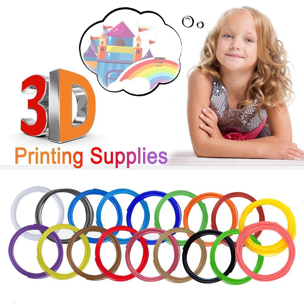 Nickolas1 Bahan Printing 3D Sekolah Pena 3D Aksesoris Stereoskopik Isi Ulang Modelling 1.75mm