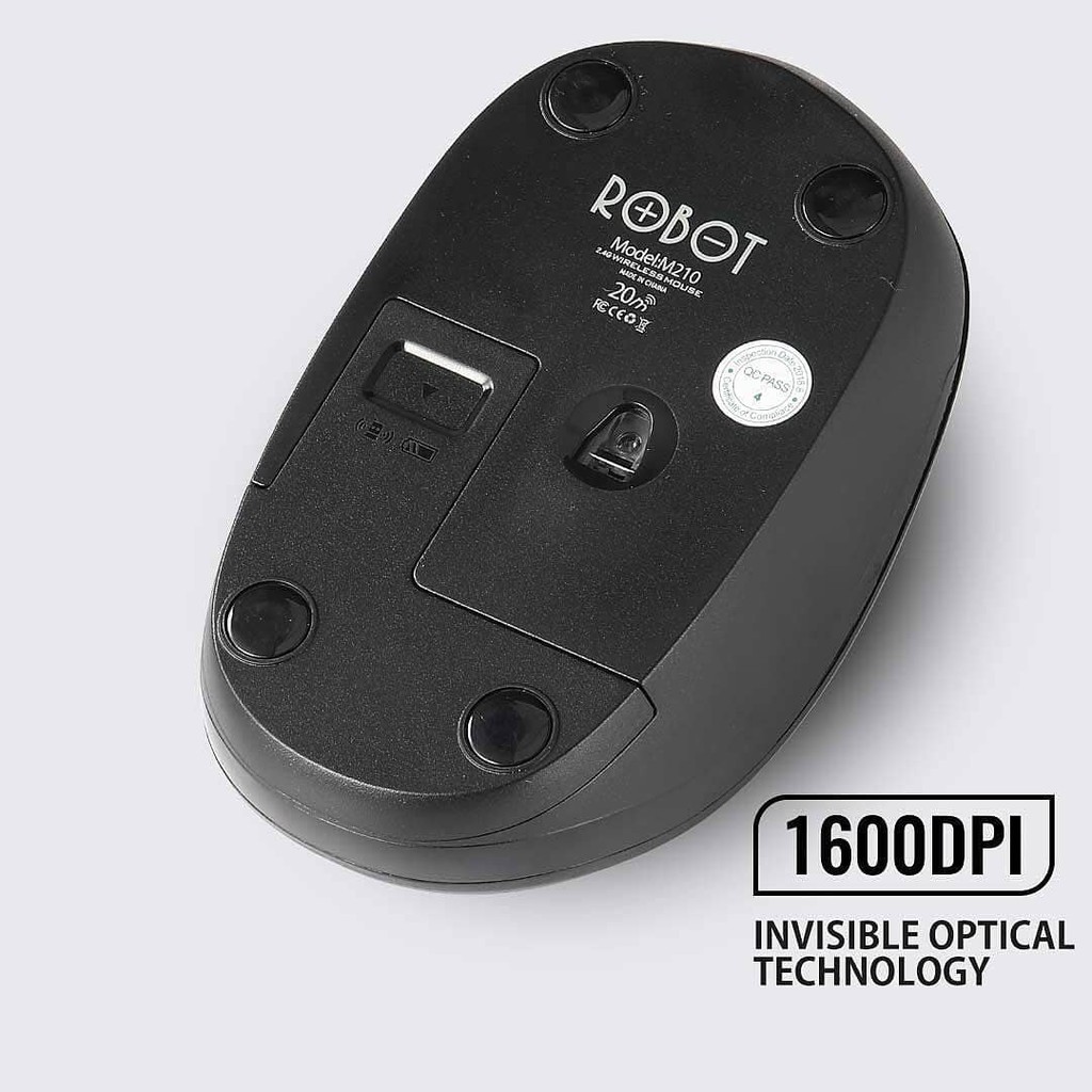 Robot M210 Wireless Mouse Optical 2.4G